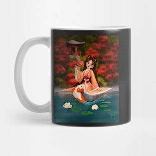 Japanese Mermaid Mug